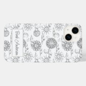 Sun Moon Celestial Pattern - Gepersonaliseerd Case-Mate iPhone Case (Achterkant (horizontaal))