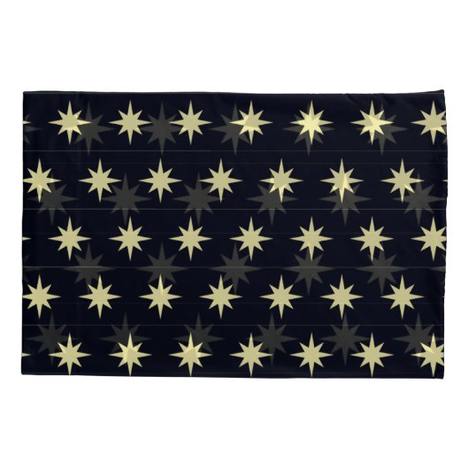 Sun Moon en Celestial Bodies Pillow Hoesje Kussensloop (Achterkant-Links)