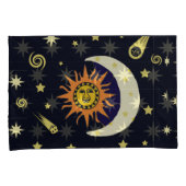 Sun Moon en Celestial Bodies Pillow Hoesje Kussensloop (Voorkant-Rechts)