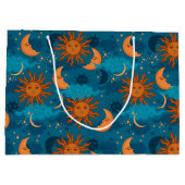 Sun, Moon en Stars Gift Bag Groot Cadeauzakje (Achterkant)