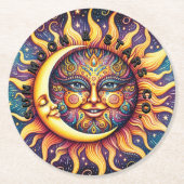 Sun Moon en sterren onderzetters (Voorkant)