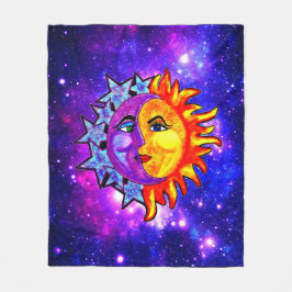 Sun Moon Fleece deken 50x60