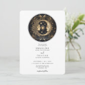 Sun Moon Hemelse Huwelijk Kaart (Staand voorkant)