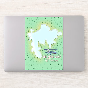 Sun Moon Lake Taiwan Sticker