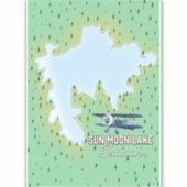 Sun Moon Lake Taiwan Sticker (Voorkant)