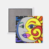 Sun & Moon Magnet (Voorkant / Achterkant)