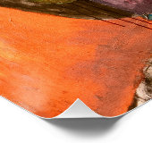 "Sun & Moon Making Love" Originele kunstdruk Perfect Poster (Hoek)