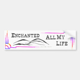 SUN & MOON MTN BUMPER STICKER studio miiri