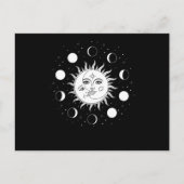 Sun Moon Occult Briefkaart (Voorkant)