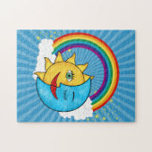 Sun Moon Rainbow Stars Legpuzzel (Horizontaal)