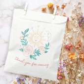 Sun Moon & Rozen Magische Boho Aardse CUSTOM Bedankzakje