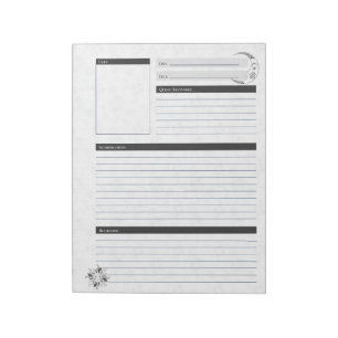 Sun Moon Single Kaart Tarot Reading Journal Notitieblok