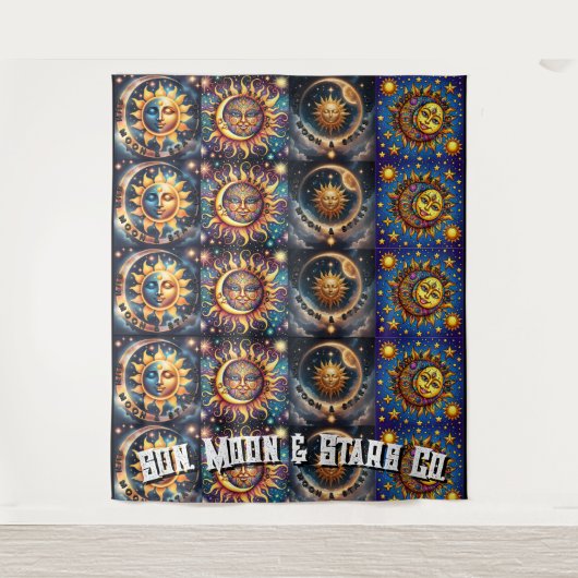 Sun, Moon & Star Co. Wandkleed (Voorkant)