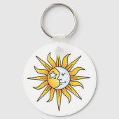 Sun Moon & Star Sleutelhanger (Voorkant)