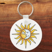 Sun Moon & Star Sleutelhanger (Voorkant)