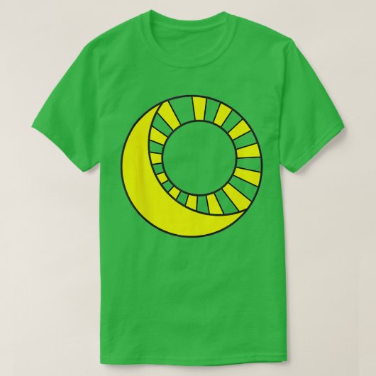 Sun Moon Stars Earth Astrology Astronomer Astronom T-shirt (Design voorkant)