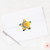 SUN MOON STARS FUSION ABSTRACT STER STICKER (Envelop)
