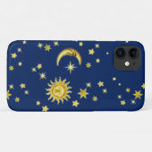 Sun, Moon & Stars 🌞 ⭐ iPhone Case (Achterkant (horizontaal))