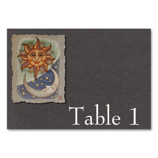 Sun Moon & Stars Kaart (Voorkant)