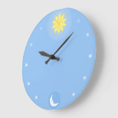 Sun Moon Stars klok (Hoek)