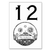  Sun Moon Stars Ocean Planet Earth Tekening Kaart (Voorkant)