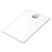 Sun Moon Stars Ocean Planet Earth Tekening Notitieblok (Schuin)