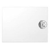 Sun Moon Stars Ocean Planet Earth Tekening Notitieblok (Voorkant)