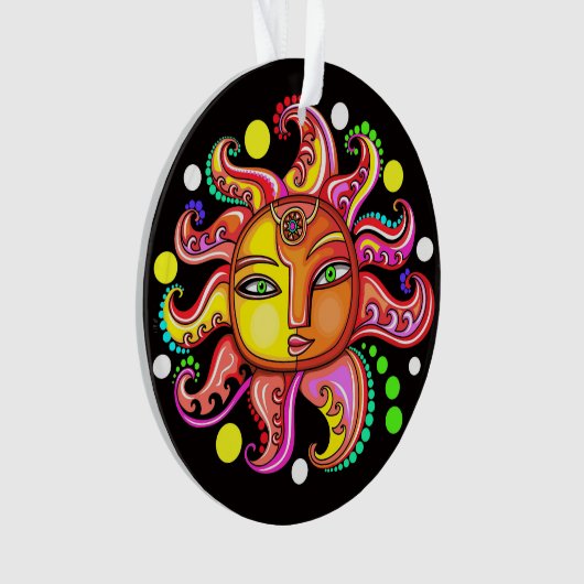 Sun Moon Stars Ornament (voorkant)