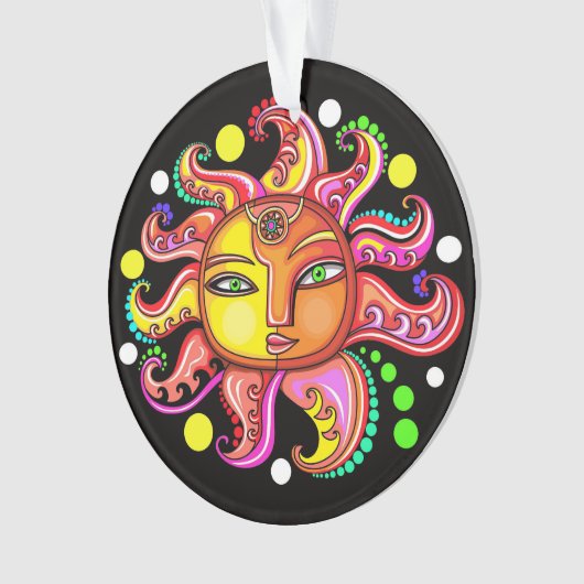 Sun Moon Stars Ornament (voorkant)