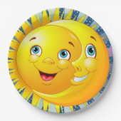 Sun Moon Stars Party Goods Paper Bord (Voorkant)