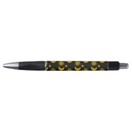 Sun Moon Stars Pattern Pen