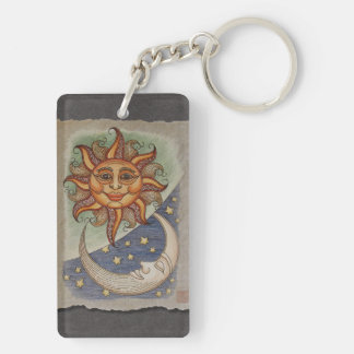 Sun Moon & Stars Sleutelhanger
