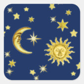 Sun, Moon & Stars Sticker (Voorkant)