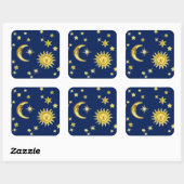 Sun, Moon & Stars Sticker (Vel)