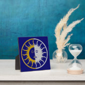 SUN & MOON Symbool - goud zilver Fotoplaat (Insitu)