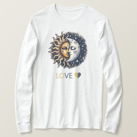 Sun & Moon Twin Soul Sweatshirt (Design voorkant)
