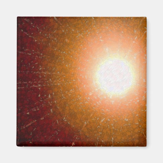 Sun Mosaic Magneet (Voorkant)