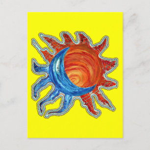 Sun N Moon Briefkaart