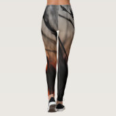 Sun Natuur Sunset Photo Custom Leggings (Achterkant)