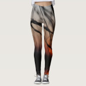 Sun Natuur Sunset Photo Custom Leggings (Voorkant)