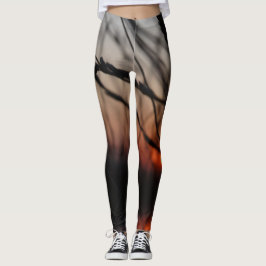 Sun Natuur Sunset Photo Custom Leggings