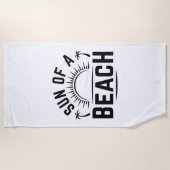 Sun Of A Beach Strandlaken (Voorkant)