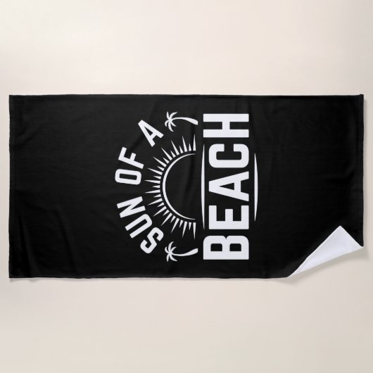 Sun Of A Beach Strandlaken (Voorkant)