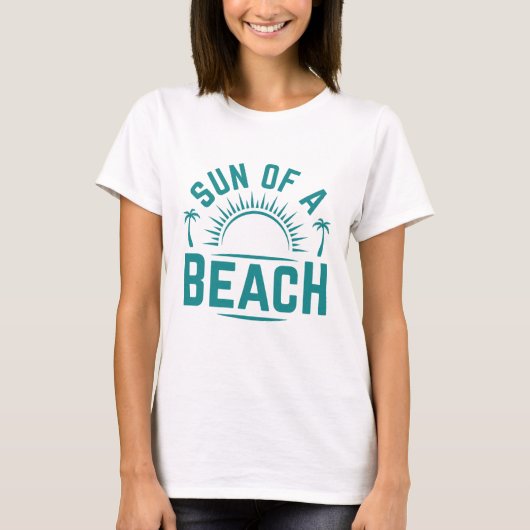 Sun Of A Beach T-shirt (Voorkant)