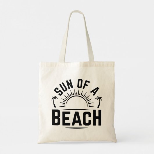 Sun Of A Beach Tote Bag (Achterkant)