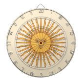 Sun of May Dartbord (Voorkant)