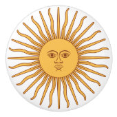 Sun of May Keramische Knop (Voorkant)