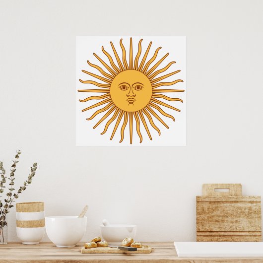 Sun of May Poster (Keuken)