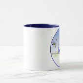 Sun Oil Station Mok (Midden)