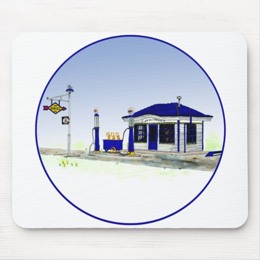 Sun Oil Station Muismat (Voorkant)